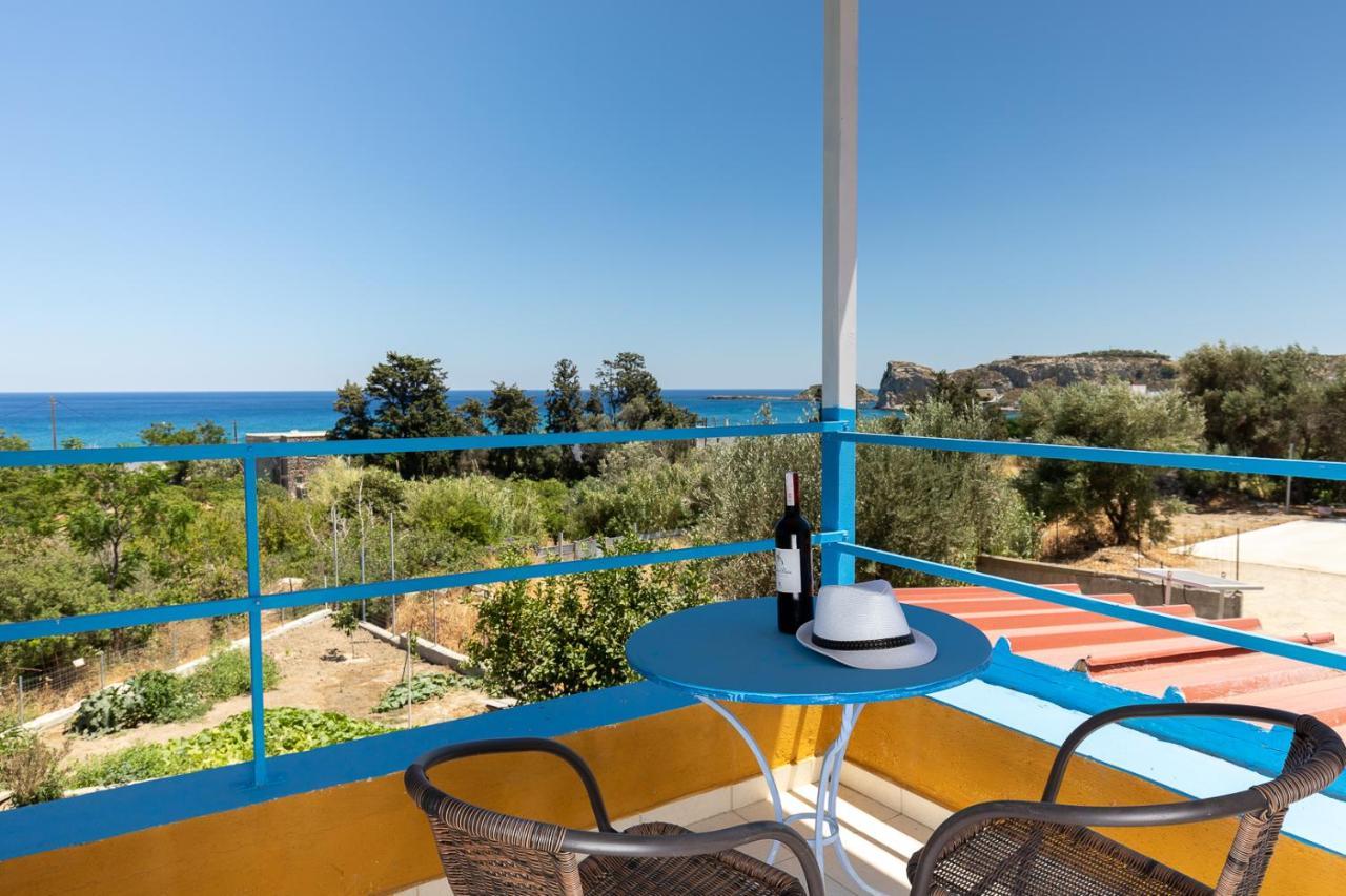 Plastiras Sea View Apartments Арханґелос Екстер'єр фото